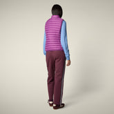 Gilet imbottito donna Charlotte viola ciclamino | Save The Duck