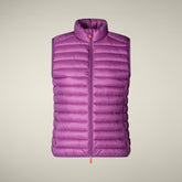 Gilet imbottito donna Charlotte viola ciclamino | Save The Duck