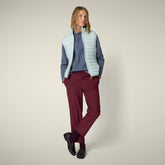 Gilet imbottito donna Charlotte azzurro ghiaccio - Icons Donna | Save The Duck