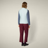 Gilet imbottito donna Charlotte azzurro ghiaccio - Icons Donna | Save The Duck