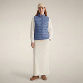 Damen-Steppweste Charlotte in Kornblumenblau | Save The Duck