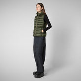 GILET DONNA LYNN VERDE BOSCO | Save The Duck