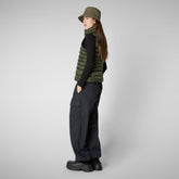 GILET DONNA LYNN VERDE BOSCO | Save The Duck