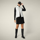 Gilet imbottito donna Lynn bianco panna - Icons Donna | Save The Duck
