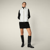 Gilet imbottito donna Lynn bianco panna - Icons Donna | Save The Duck
