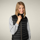 Gilet imbottito donna Lynn nero | Save The Duck
