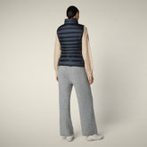 Gilet imbottito donna Lynn blu nero | Save The Duck