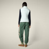 Gilet imbottito donna Lynn azzurro ghiaccio | Save The Duck