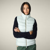 Gilet imbottito donna Lynn azzurro ghiaccio | Save The Duck