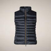 Damen-Steppweste Lynn in Blau-Schwarz - Collection Icon | Save The Duck