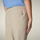 Pantaloni donna Milan beige - Smartleisure Donna | Save The Duck