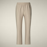Pantaloni donna Milan beige - Smartleisure Donna | Save The Duck