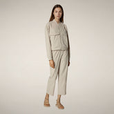 Women's Pants Milan in Rainy Beige - Fyi | Save The Duck