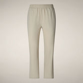 Women's Pants Milan in Rainy Beige - Fyi | Save The Duck