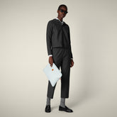 Felpa con zip donna Pear nero - Smartleisure Donna | Save The Duck