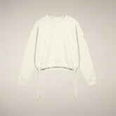Women's Crewneck Sweatshirt Akemi in Cloud White | Save The Duck