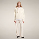 Women's Zip-Up Hoodie Kiku in Cloud White | Save The Duck