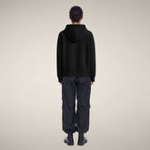 Women's Zip-Up Hoodie Kiku in Black | Save The Duck