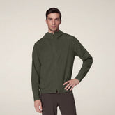 Felpa uomo con cappuccio Luiz verde serpente - FYI | Save The Duck