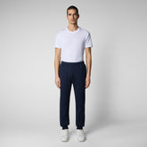 Man's trousers Quilo in navy blue - Athleisure Man | Save The Duck