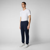 Man's trousers Quilo in navy blue | Save The Duck
