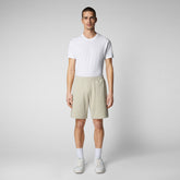 Man's trousers Tae in stone beige - Man | Save The Duck
