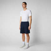 Man's trousers Tae in navy blue - Athleisure Man | Save The Duck