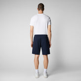 Man's trousers Tae in navy blue - Athleisure Man | Save The Duck