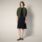 Bomber donna Alana verde serpente - FYI | Save The Duck