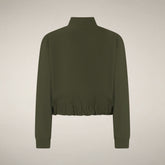 Bomber donna Alana verde serpente - FYI | Save The Duck