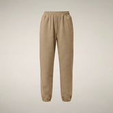 Women's Pants Hiroko in Biscuit Beige | Save The Duck