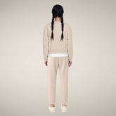 Women's Pants Hiroko in Rainy Beige | Save The Duck