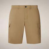 Shorts cargo uomo Oran khaki - OMW | Save The Duck