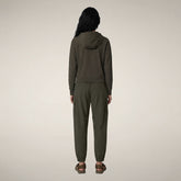 Women's Cargo Pants Gosy in Snake Green - FYI | Save The Duck