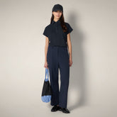 Pantaloni chino donna Gita blu navy - ASAP | Save The Duck