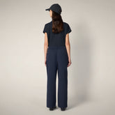 Pantaloni chino donna Gita blu navy - ASAP | Save The Duck