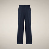 Pantaloni chino donna Gita blu navy - ASAP | Save The Duck