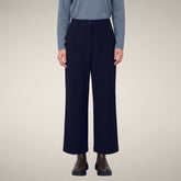Pantaloni chino donna Gita blu navy | Save The Duck