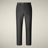 Pantaloni uomo Steve L.32 nero - Smartleisure Uomo | Save The Duck