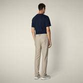 Pantaloni uomo Steve L.32 beige - Smartleisure Uomo | Save The Duck