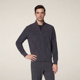 Herren-Slim-Chino Steve L.32 in Blau-Schwarz - FYI | Save The Duck