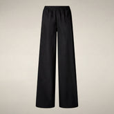 Women's Wide Pants Yenna in Black - Omw | Save The Duck