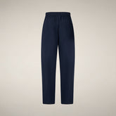 Pantaloni donna baggy Elvi blu navy - ASAP | Save The Duck