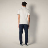 Polo uomo Hari beige chiaro | Save The Duck