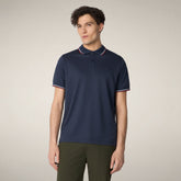 Polo Hari bleu marine pour homme | Save The Duck