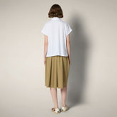 Polo donna Aina bianco | Save The Duck