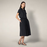 Polo donna Aina nero | Save The Duck