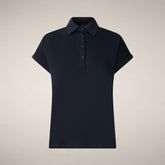 Polo donna Aina blu navy | Save The Duck