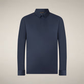 Herren-Poloshirt Dagan in Marineblau | Save The Duck