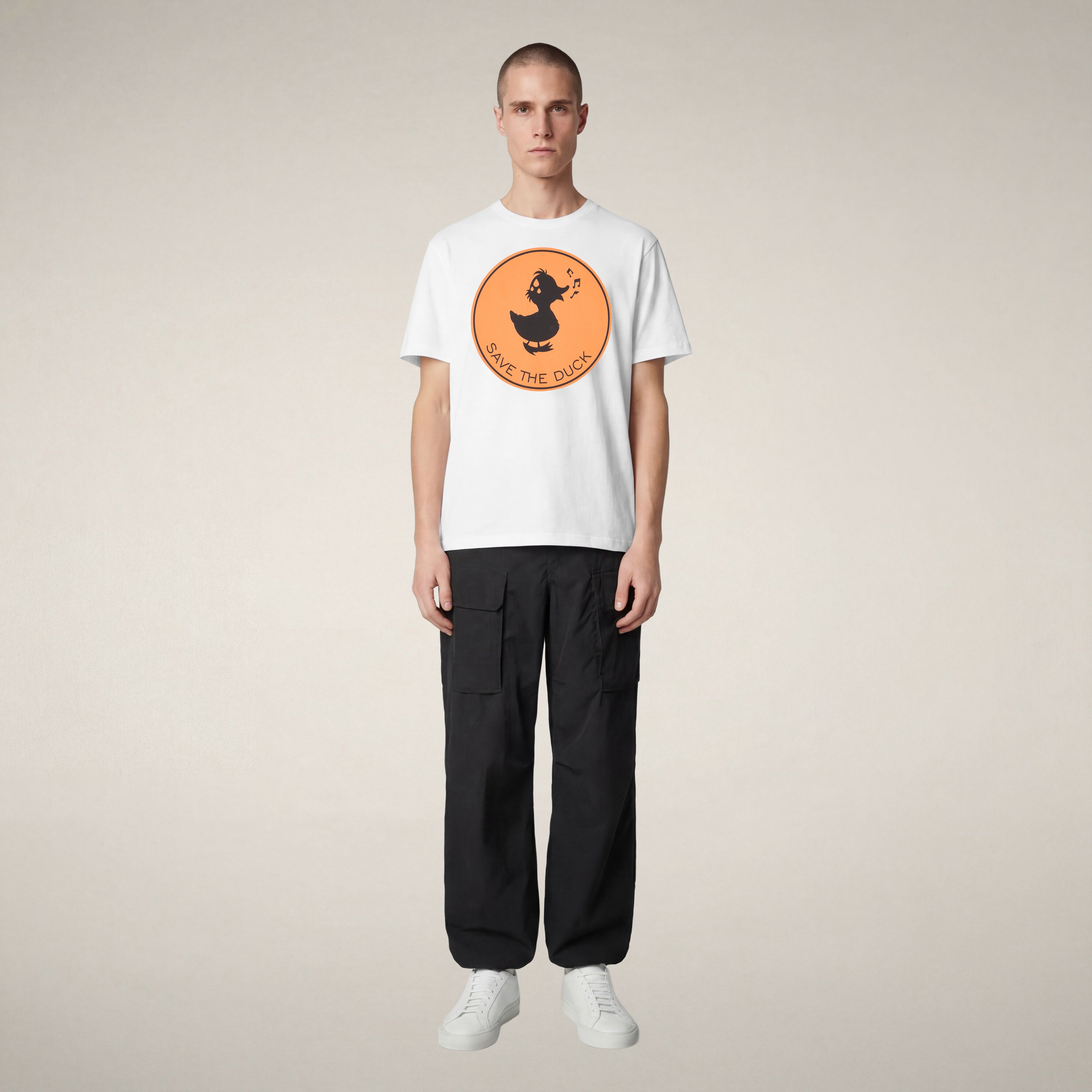 Men's T-shirt Sabik in White
